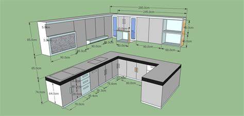 Dapur Tipe 36 Tetap Lega: Cara Menentukan Ukuran Kitchen Set Custom