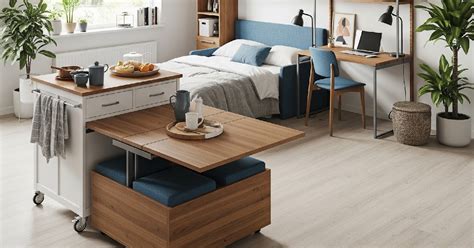 Satu Bidang, Tiga Fungsi: Furniture Custom Multifungsi untuk Apartemen Studio